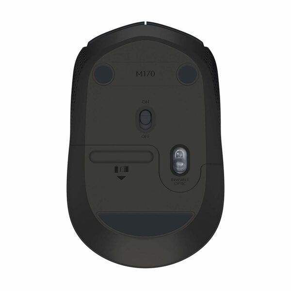 Mouse Logitech M170 Black Inalámbrico 1000 dpi - Imagen 5