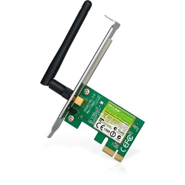 Placa de Red PCI-E Tp-Link WN851ND 11N 300MBPS 2X2DBI