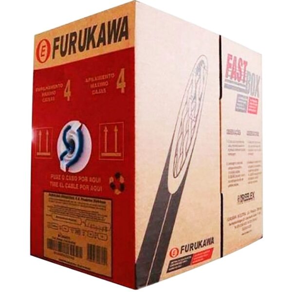Cable UTP Furukawa 6A INT 305M LSZH CZ GREEN