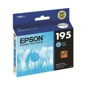 Cartucho de Tinta Epson Cyan 195 XP-201 (vencido)