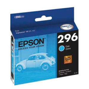 Cartucho de Tinta Epson Cyan 296 XP / 231, 431 (vencido)