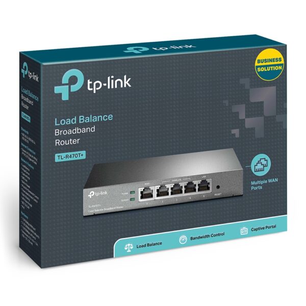 TP-LINK ROUTER MULTIWAN 5P WAN/LAN, VPN - Imagen 3