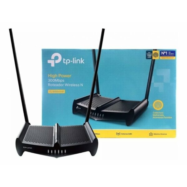 Router TP-Link Ethernet TL-WR841HP, Inalámbrico, 4x RJ-45, con 2 Antenas de 5dBi - Imagen 3