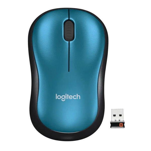 Mouse Logitech Inalámbrico M185 Azul - Imagen 2