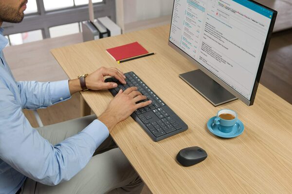 Kit Teclado/Mouse Logitech Wireless MK235 - Imagen 8