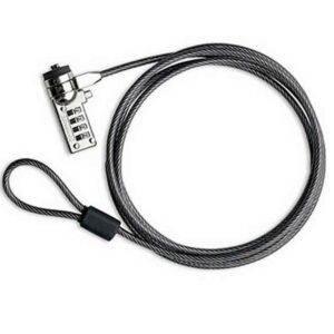 Cable de acero para notebook con clave