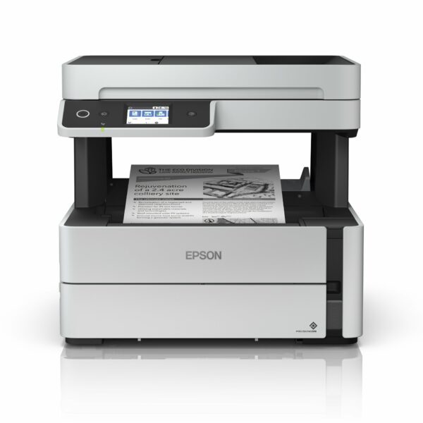 Impresora EPSON M3170 EcoTank multifunción con wifi 100V/240V blanca y negra - Imagen 3