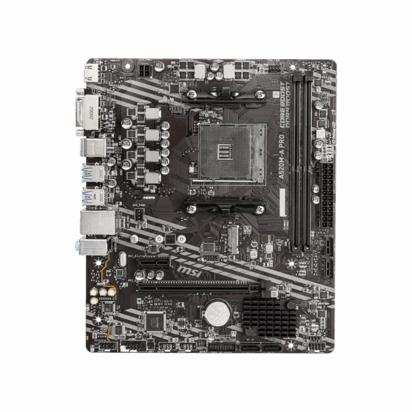 Motherboard MSI A520M-A Pro Box M-ATX AM4 - Imagen 2