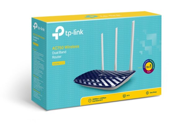ROUTER 4P TP-LINK ARCHER C20 AC750 DUAL BAND TP-LINK - Imagen 4