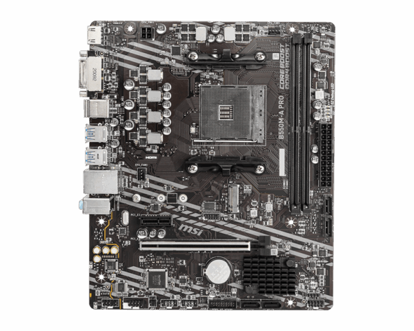 Motherboard MSI B550M-A Pro Box M-ATX AM4 - Imagen 2