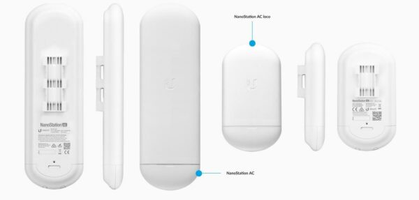 NANOSTATION LOCO AC SINFUENTE(POE-24-7W) UBIQUITI