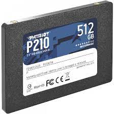 Disco SSD Patriot P210 512GB SATA 3 2.5 SSD