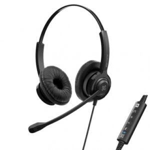 Auriculares estéreo para empresas con interfaz USB KLIP XTREME