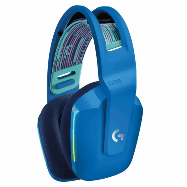 Auriculares Inalámbricos Logitech G G733, Gamer, LIGHTSPEED, Azul - Imagen 4