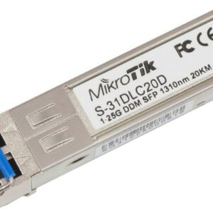 MODULO MIKROTIK SFP 1.25G SM 20KM 1310NM MIKROTIK