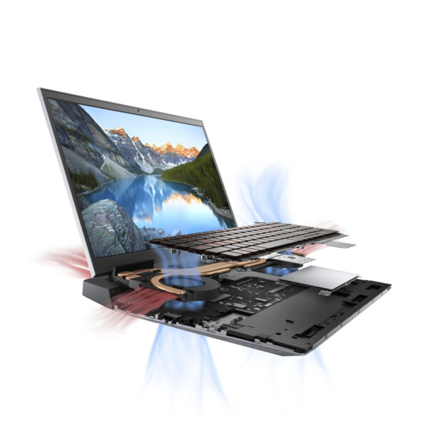 Notebook Dell Inspiron G5 5515 AMD Ryzen 5 5600H, NVIDIA GeForce RTX 3050, 8GB Ram, 512GB SSD, 15.6" FHD, Windows 10 Home - Imagen 12