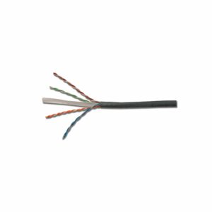 Cable Categoria 6 de 4 pares tendrados solidos UTP CM Gris.Rollo x 305M 24AWG de diametro de cobre. Siemon