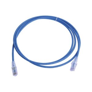 Patchcords,RJ45,RJ45,Categoria 6 UTP,T568A/B, cable straight,CM/LSOH1,Azul,7 Feet ,BULK Siemon