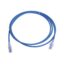 Patchcords,RJ45,RJ45,Categoria 6 UTP,T568A/B, cable straight,CM/LSOH1,Azul,7 Feet ,BULK Siemon