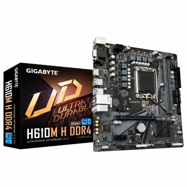 Motherboard Gigabyte S1700 H610M H DDR4 BOX M-ATX