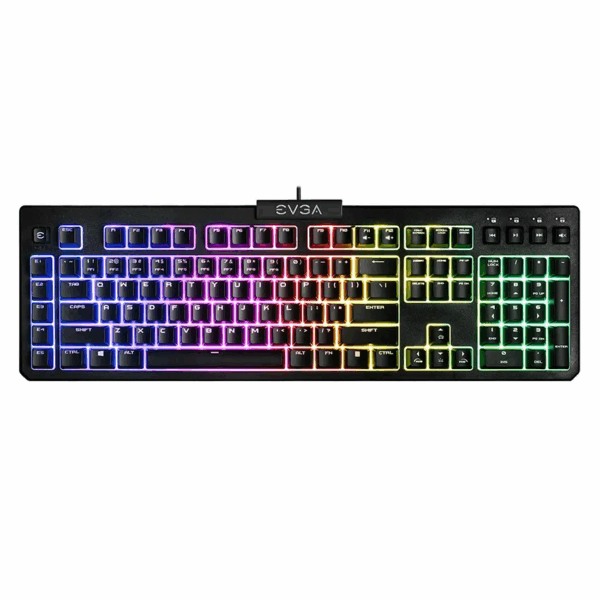 Teclado EVGA Z12 RGB, Iluminación LED, Gamer, Español - Imagen 4