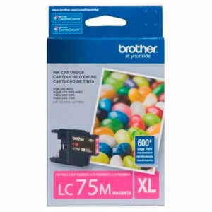 CARTUCHO BROTHER LC75 MAGENTA P/ MFCJ430W Y MFCJ82
