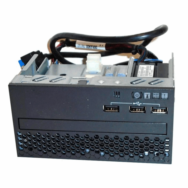 Panel frontal LENOVO 3xUSB Display LCD para System x3650 M5 00YD070