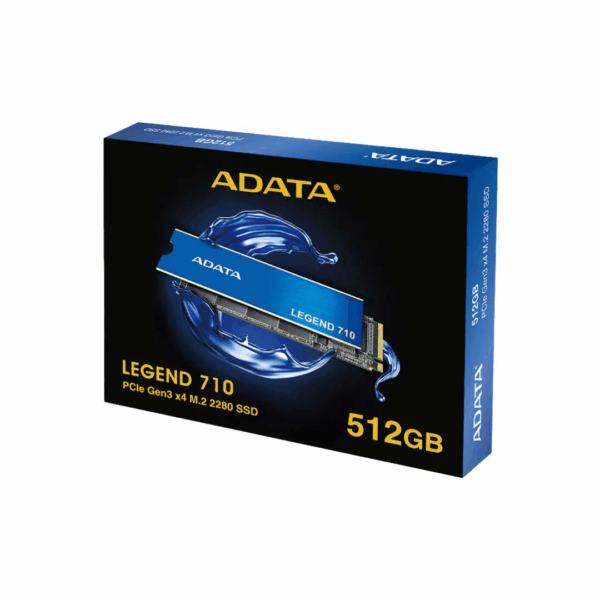 Disco SSD ADATA LEGEND 710 512GB, 3D NAND, PCIe Gen3x4, M.2 2280 - Imagen 2