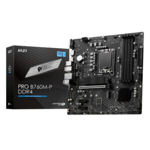 Motherboard MSI Pro B760M-P DDR4 Socket LGA1700