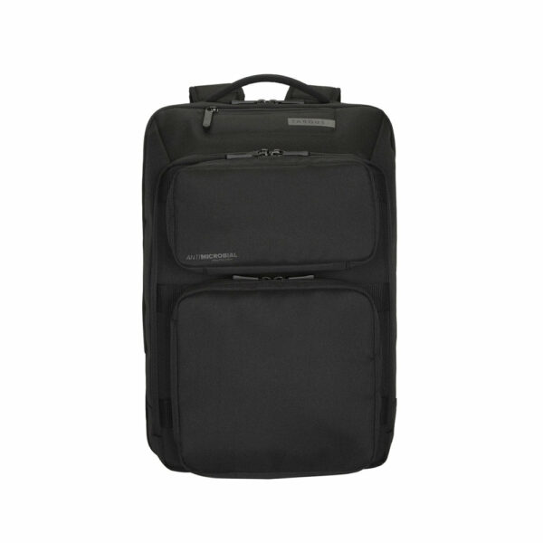Mochila Targus Antimicrobiana 2Office, Admite Notebook de 17.3", Negro