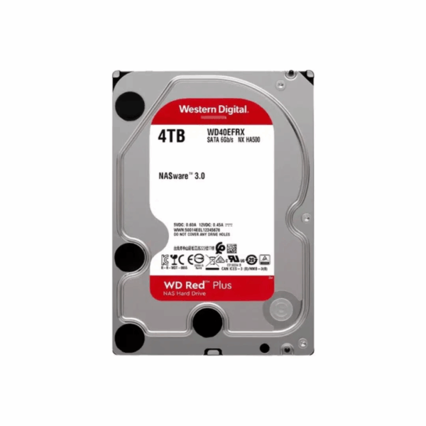 Disco Duro Western Digital Red Plus 4TB SATA3 5400rpm 256MB Cache 3.5" - Imagen 2