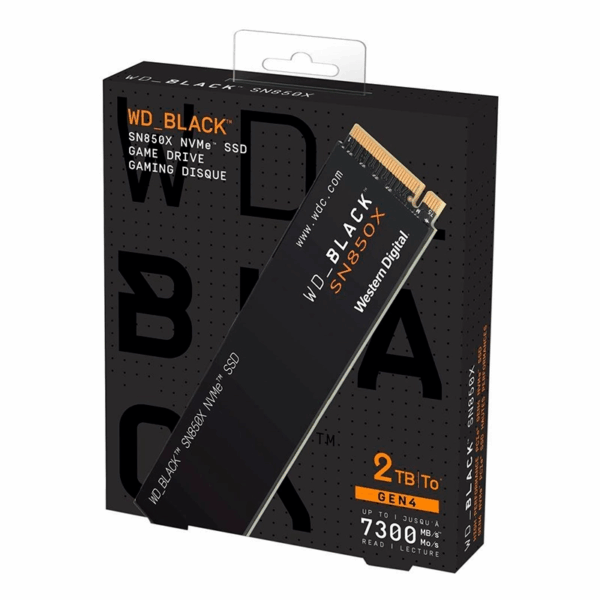 Disco SSD Western Digital Black SN850X Gen4 2TB M.2 NVME - Imagen 2