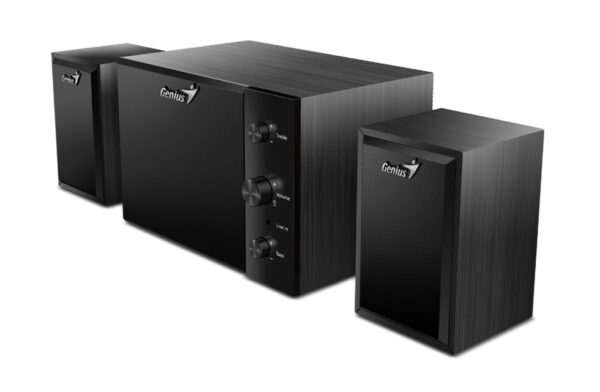PARLANTES GENIUS SW-2.1 350 3.5MM NEGRO