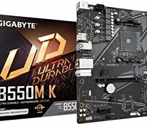 Motherboard (AM4) GIGABYTE B550M K