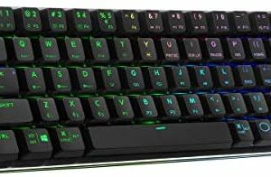 TECLADO MEC COOLERMASTER SK-622 W RED