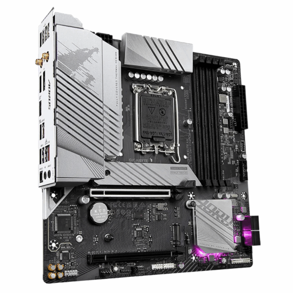 Motherboard Gigabyte B760M AORUS ELITE AX, Socket 1700 - Imagen 2