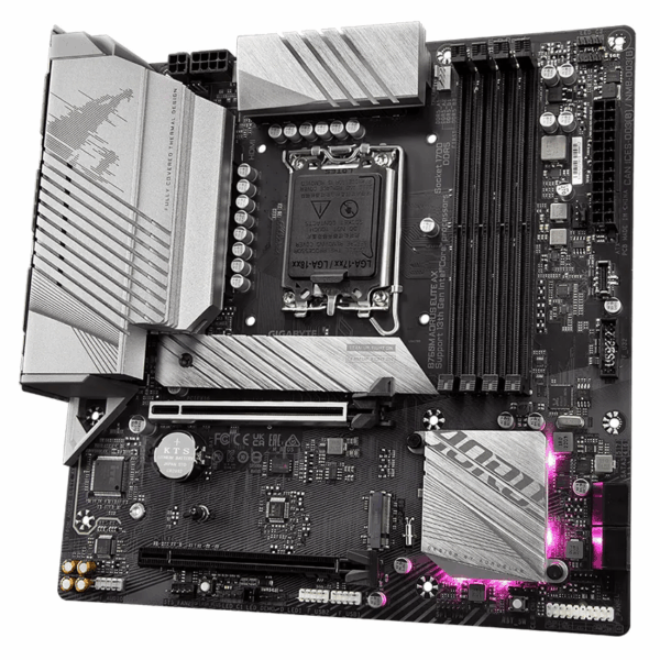 Motherboard Gigabyte B760M AORUS ELITE AX, Socket 1700 - Imagen 3