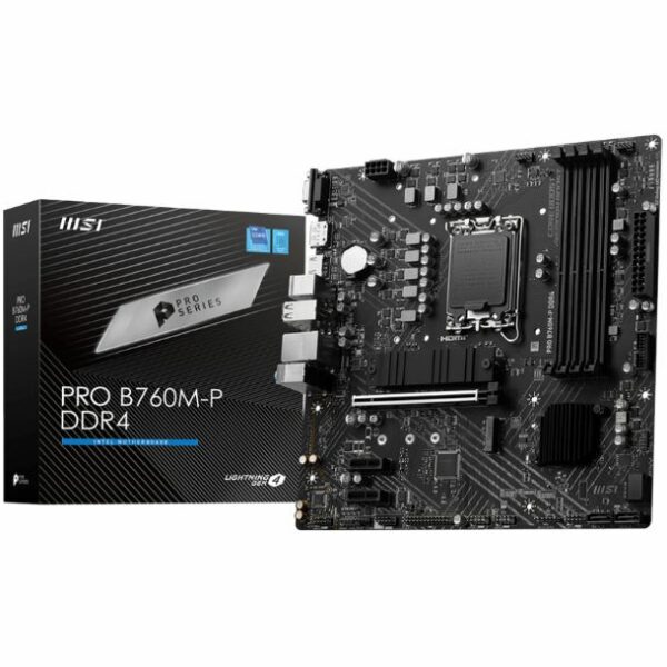 Motherboard MSI PRO B760M-E DDR4 1700 (12va/13va/14va Gen)