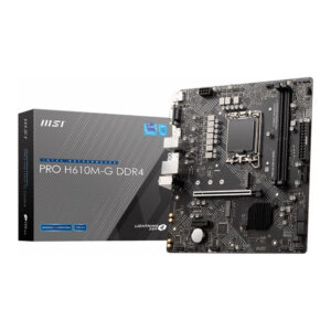 Motherboard MSI PRO H610M-G, DDR5, Socket 1700
