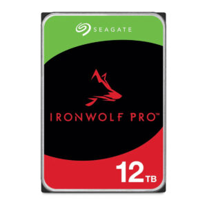 Disco Duro NAS Seagate IronWolf Pro 12TB SATA3 7200rpm 256MB Cache 3.5" (CMR)