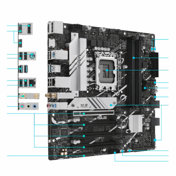 MOTHERBOARDS ASUS PRIME B760M-A D4
