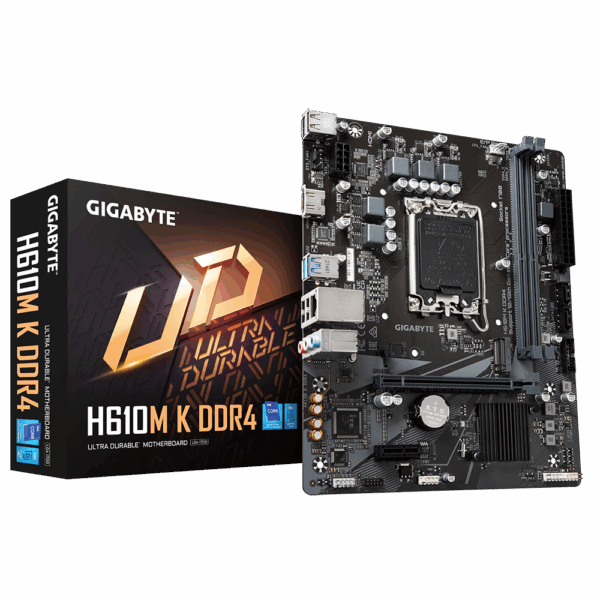 Motherboard Gigabyte H610M K DDR4 1700 (12va/13va/14va Gen) (1675)