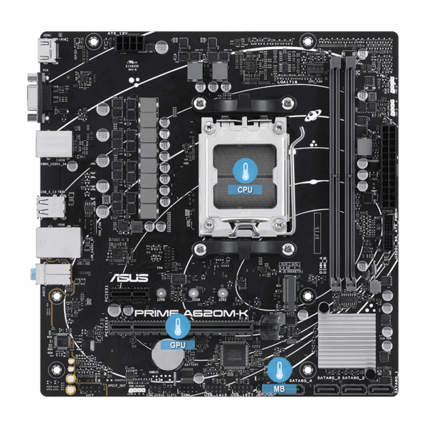 MOTHERBOAR ASUS PRIME A620M-K