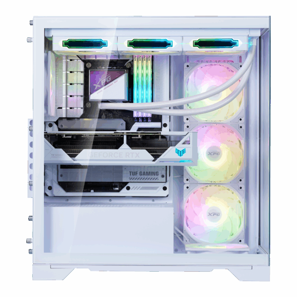 Gabinete Adata XPG Invader X BTF Blanco 5xFan ARGB - Imagen 2