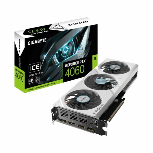 VGA 8GB RTX 4060 TI GIGABYTE EAGLE OC ICE 8GB