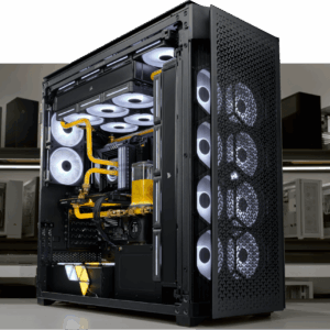 Gabinete Corsair 9000D Airflow TG Tower iCUE RGB Black