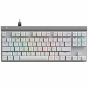 Teclado Logitech G G515 TKL White Gaming Lightsync RGB
