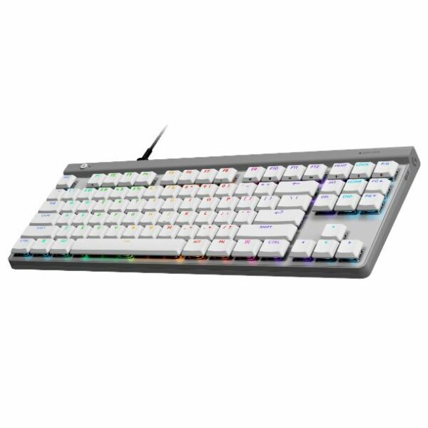 Teclado Logitech G G515 TKL White Gaming Lightsync RGB - Imagen 2