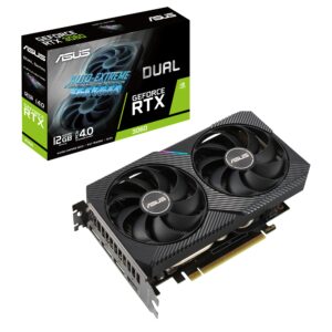 Placa de Video ASUS Dual NVIDIA® GeForce RTX 3060 V2 OC Edition 12GB GDDR6