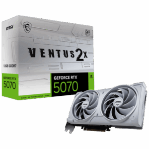 Placa de Video MSI Ventus GeForce RTX 5070 12GB 2X White OC